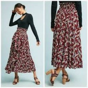 Keshika Ruffled Skirt from Anthropologie